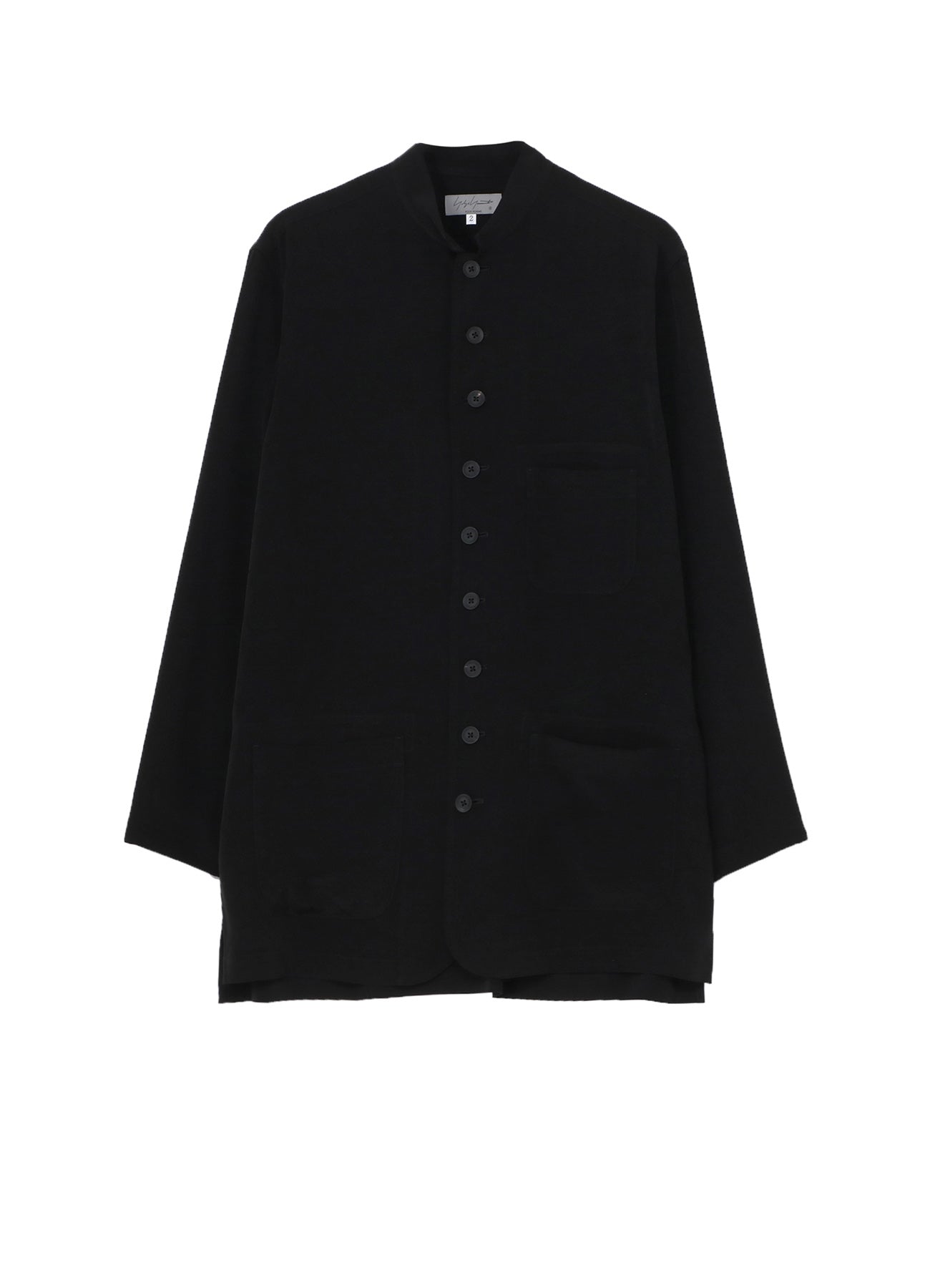 TA TUXEDO STAND COLLAR SHIRT JACKET