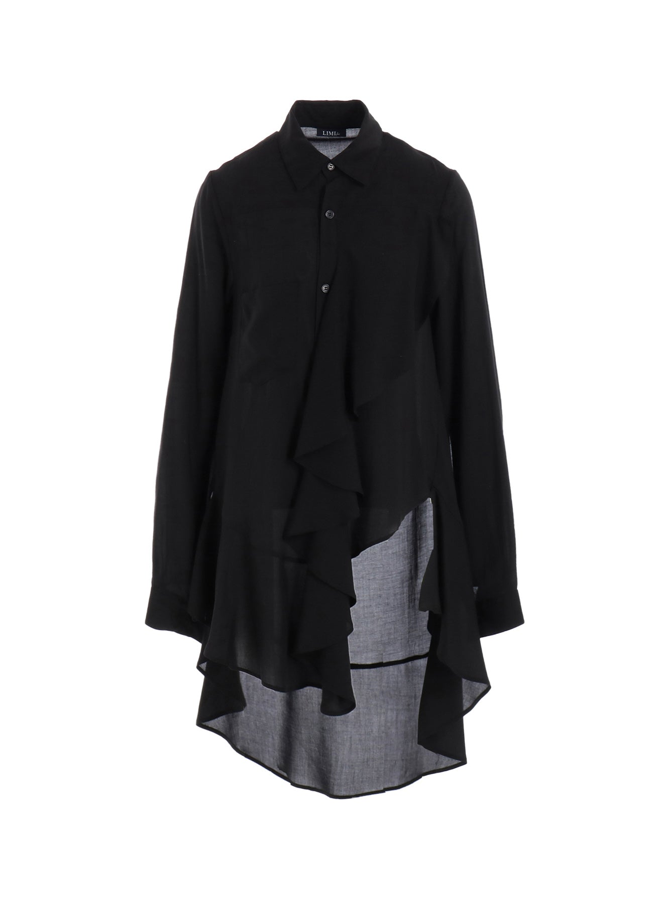 SOFT LAWN FRILL BLOUSE